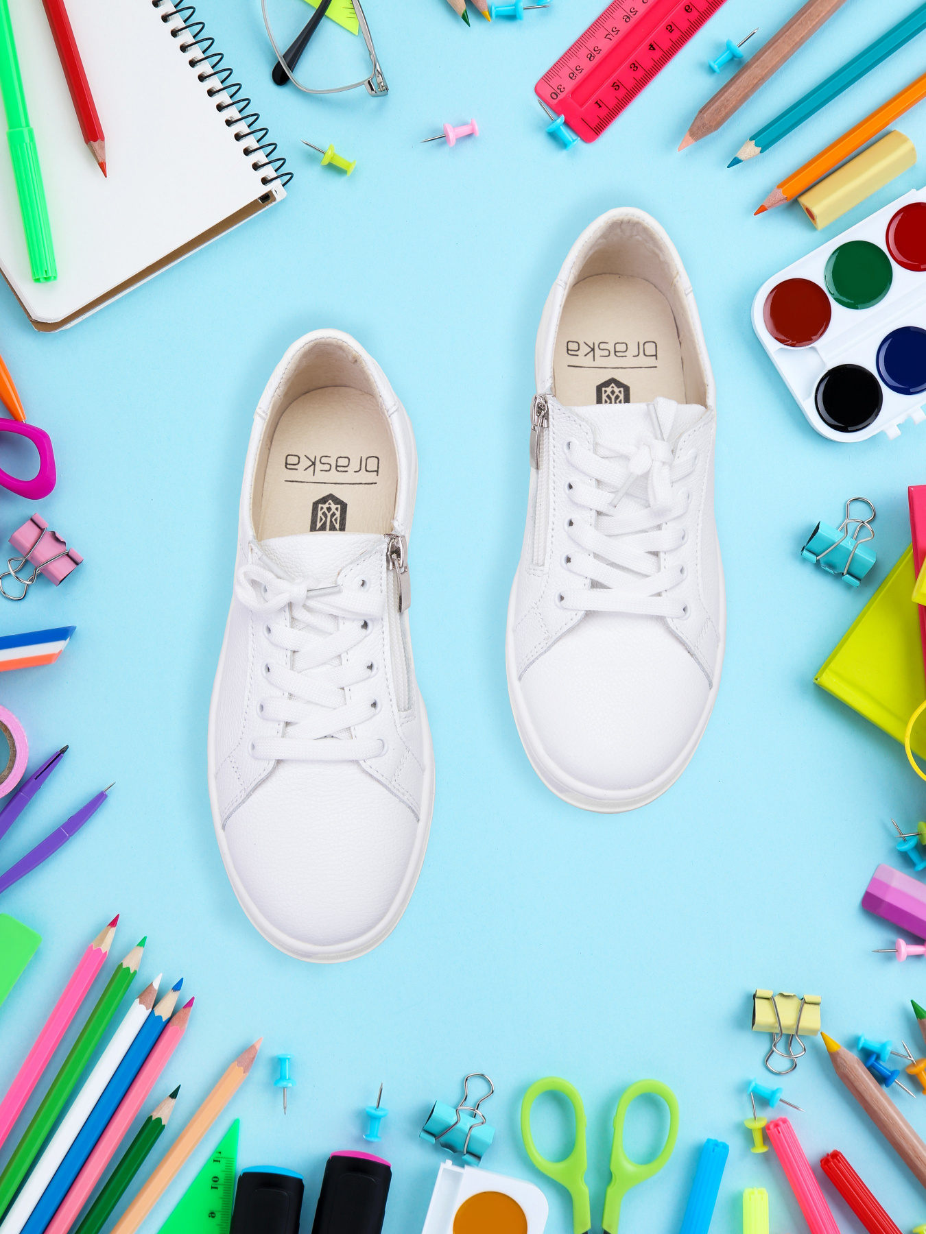 Кеди низькі Braska модель 232-1001/102 Фото