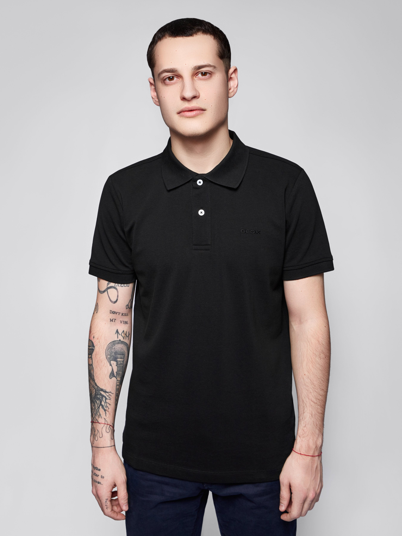 Поло с коротким рукавом Geox SUSTAINABLE модель M0210B-T2649-F9000 Фото