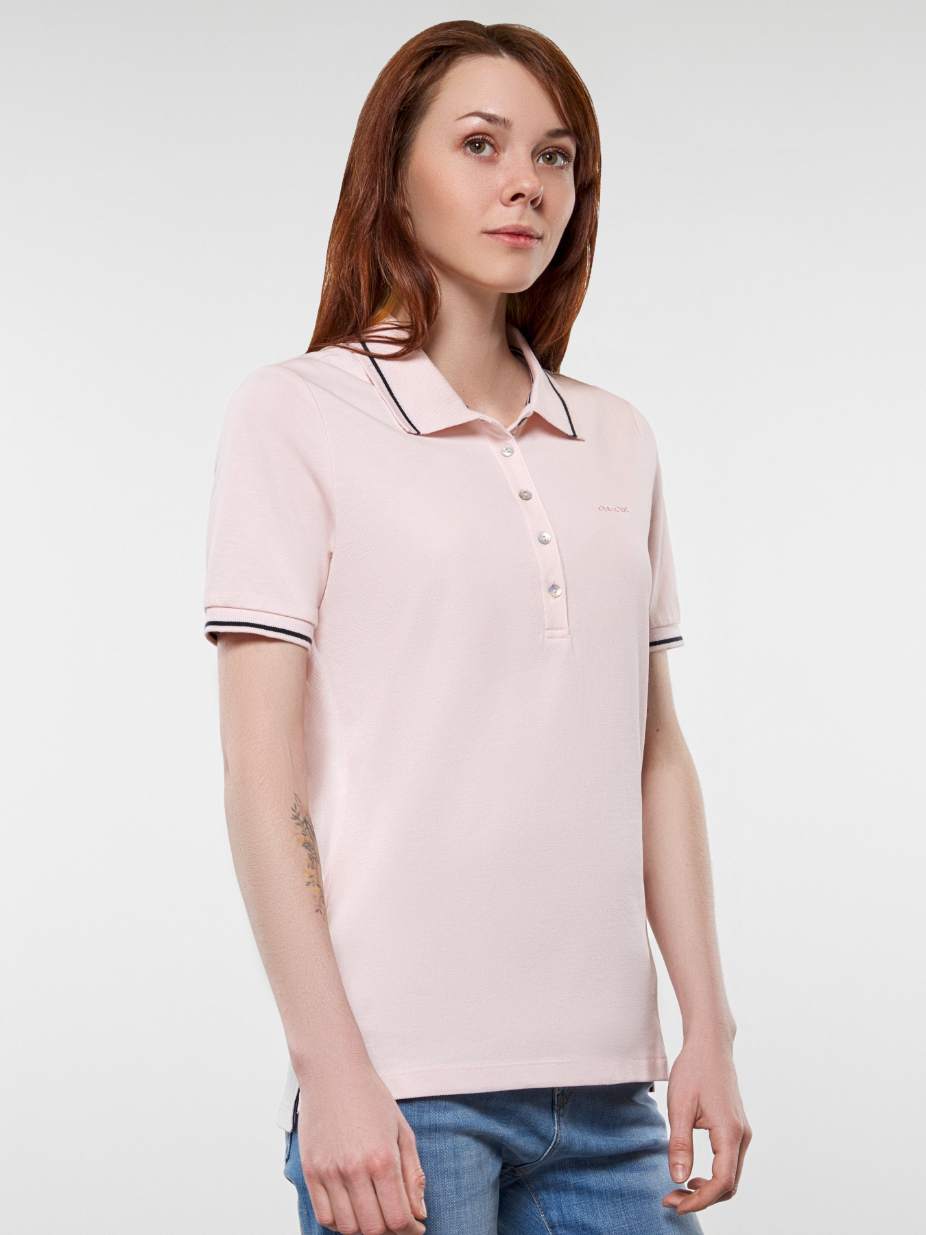 Поло з коротким рукавом Geox SUSTAINABLE  модель W0210A-T2649-F8275 Фото