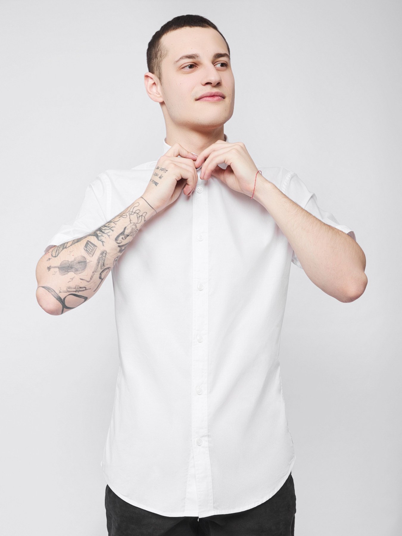 Рубашка повседневная Armani Exchange модель 3HZC07-ZNEAZ-1100 Фото