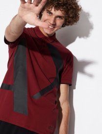 Поло с коротким рукавом Armani Exchange модель 3HZFFB-ZJH4Z-6702 Фото