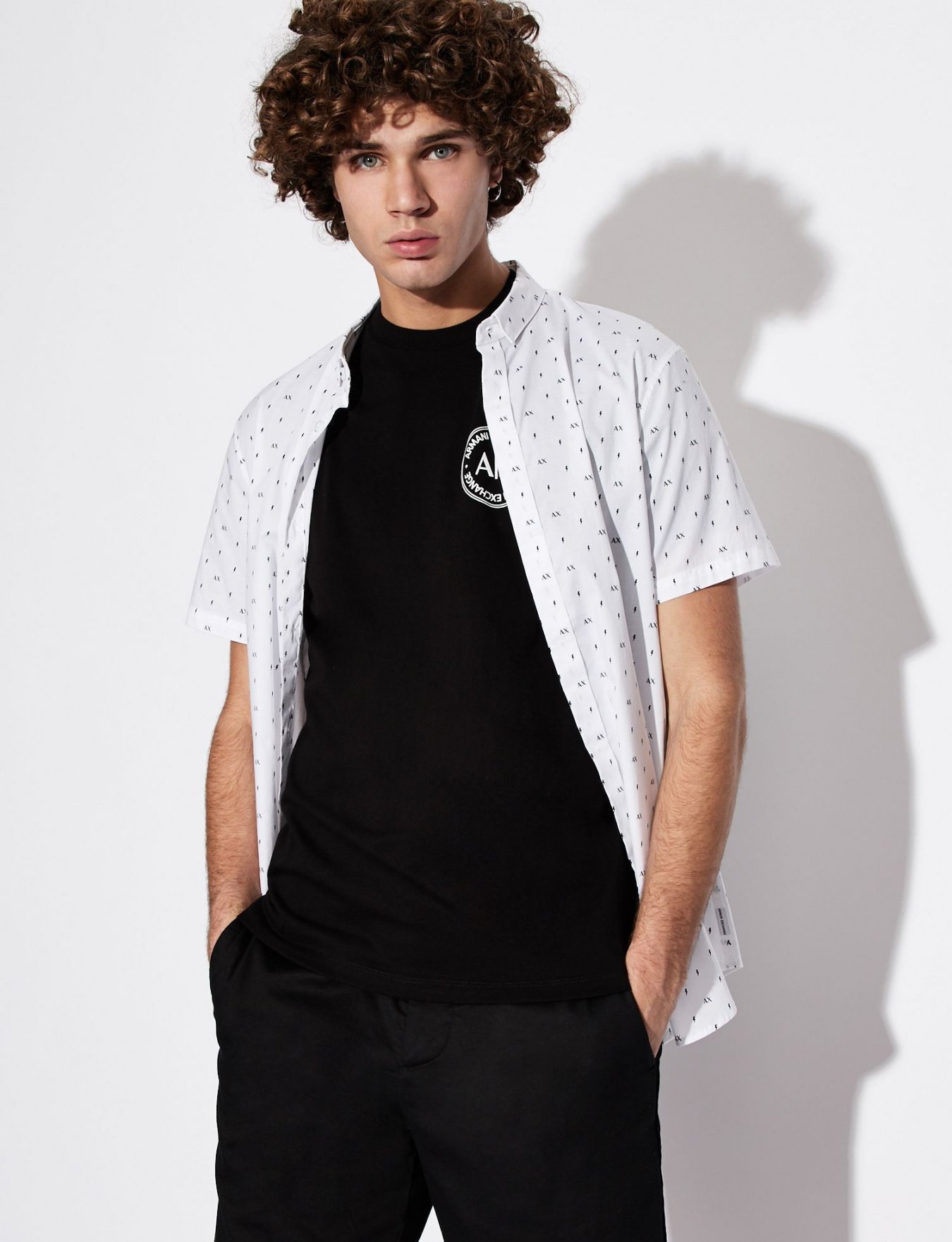 Футболки и поло Armani Exchange модель 3HZTFF-ZJH4Z-1200 Фото