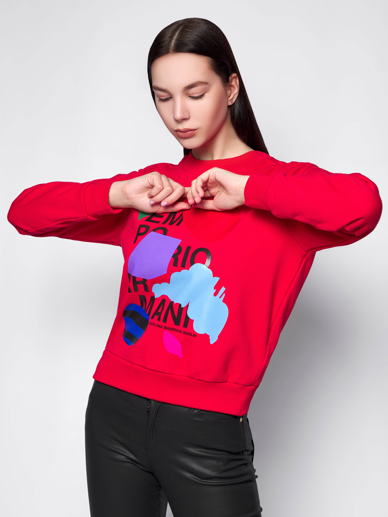 Свитшот Emporio Armani модель 3H2M8X-2J62Z-0334 Фото