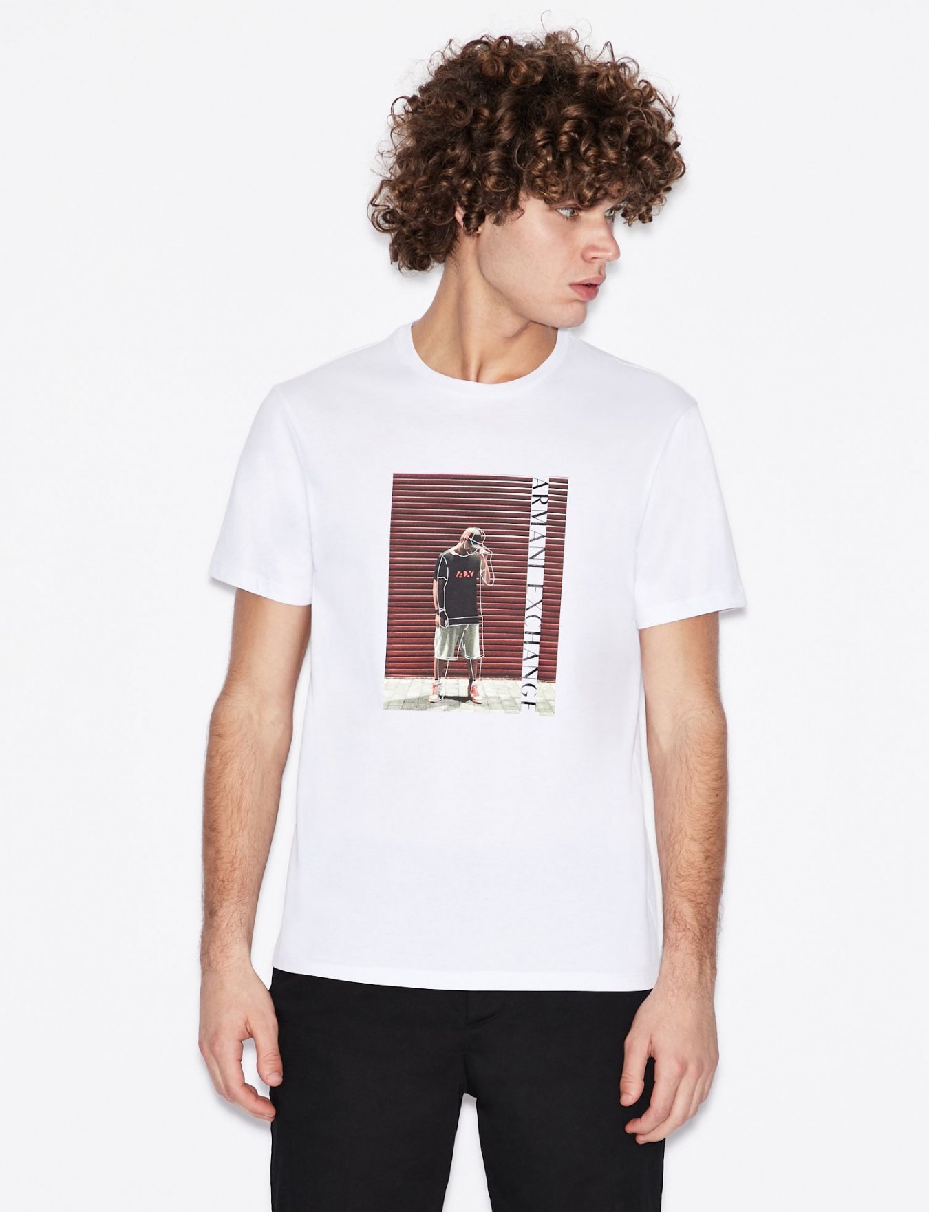 Футболки и поло Armani Exchange модель 3HZTBQ-ZJN7Z-1100 Фото