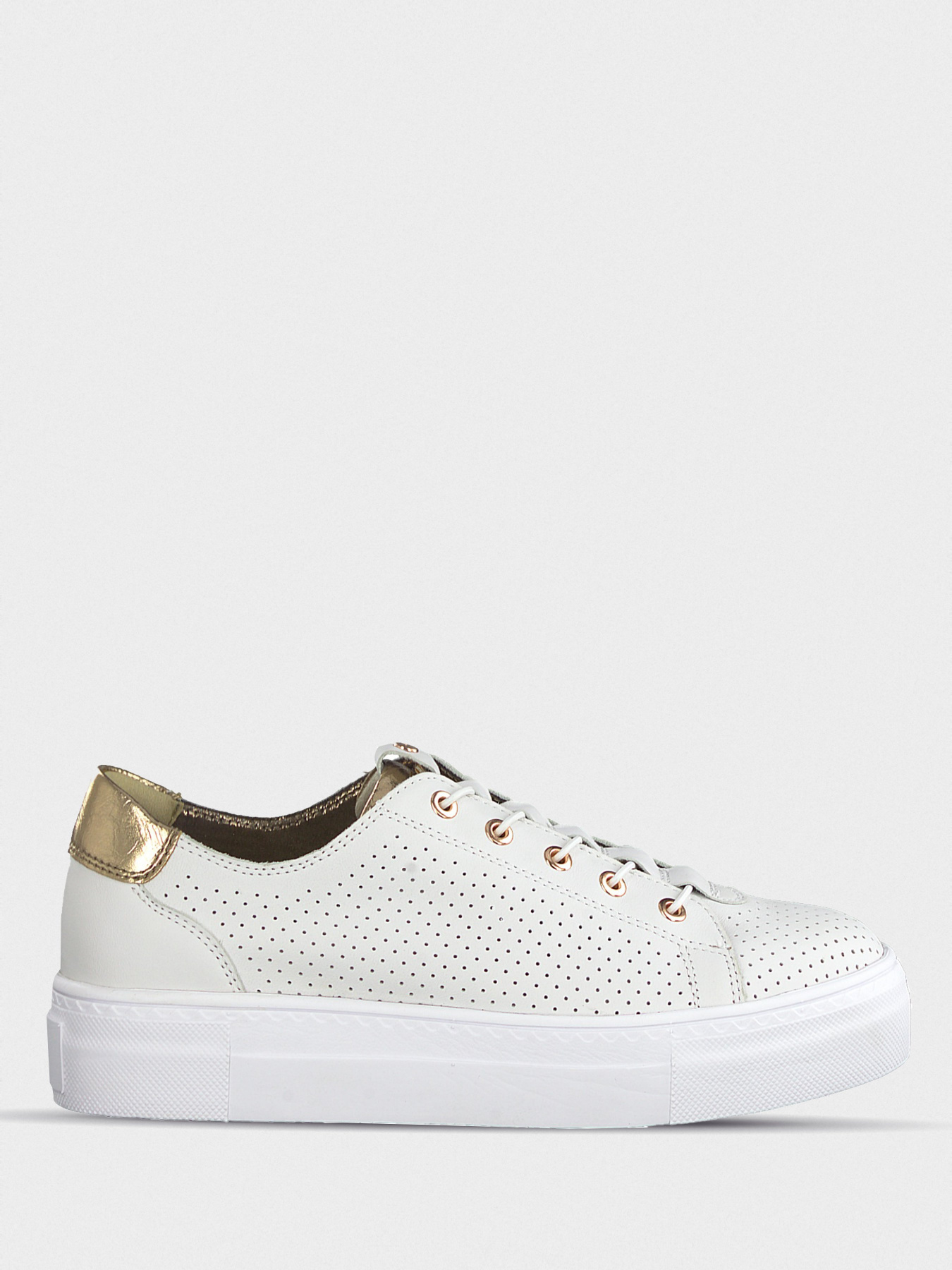 Кеды низкие Tamaris модель 23761-24-119 WHT/ROSE GOLD Фото