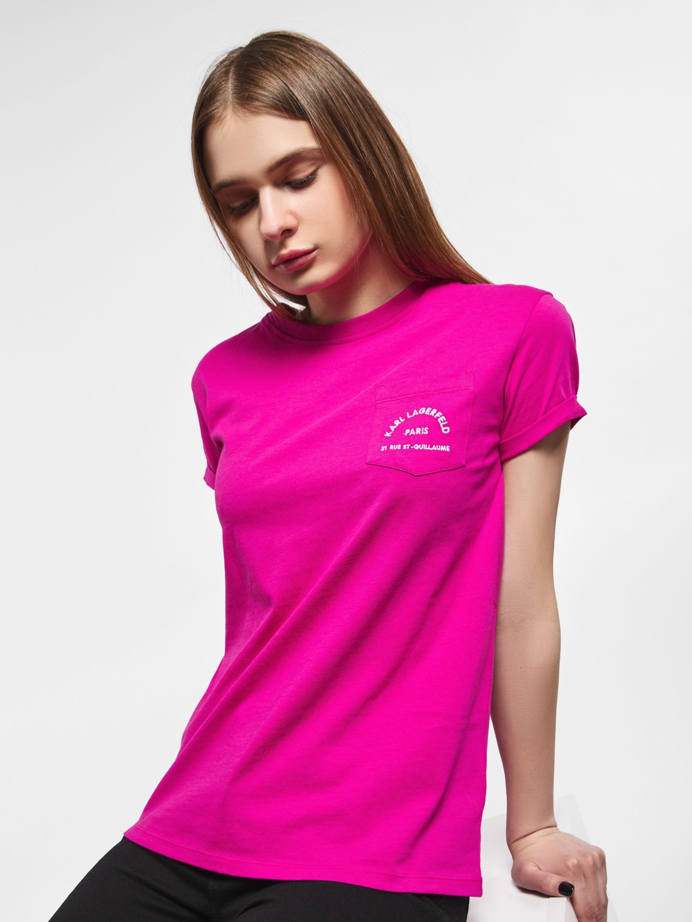 Футболки и поло Karl Lagerfeld модель 201W1703_521_0041 Фото