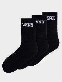 Шкарпетки Vans Kids Classic Crew 31,5 - 38 модель VN000XNQBLK1 Фото