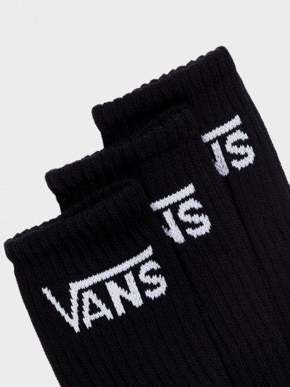 Шкарпетки Vans Kids Classic Crew 31,5 - 38 модель VN000XNQBLK1 — фото - INTERTOP