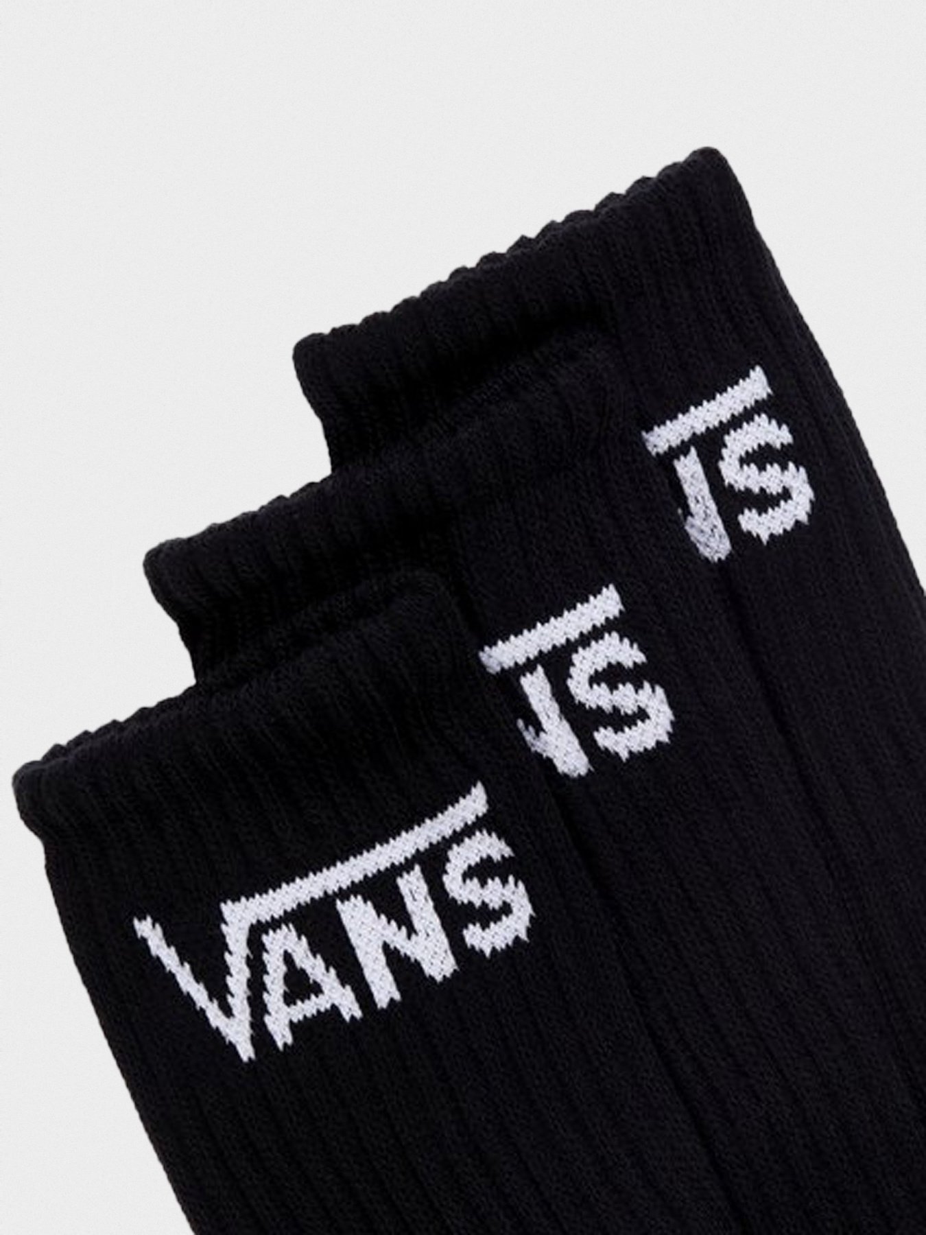 Шкарпетки Vans Kids Classic Crew 31,5 - 38 модель VN000XNQBLK1 Шкарпетки Vans Kids Classic Crew 31,5 - 38 модель VN000XNQBLK1 Фото
