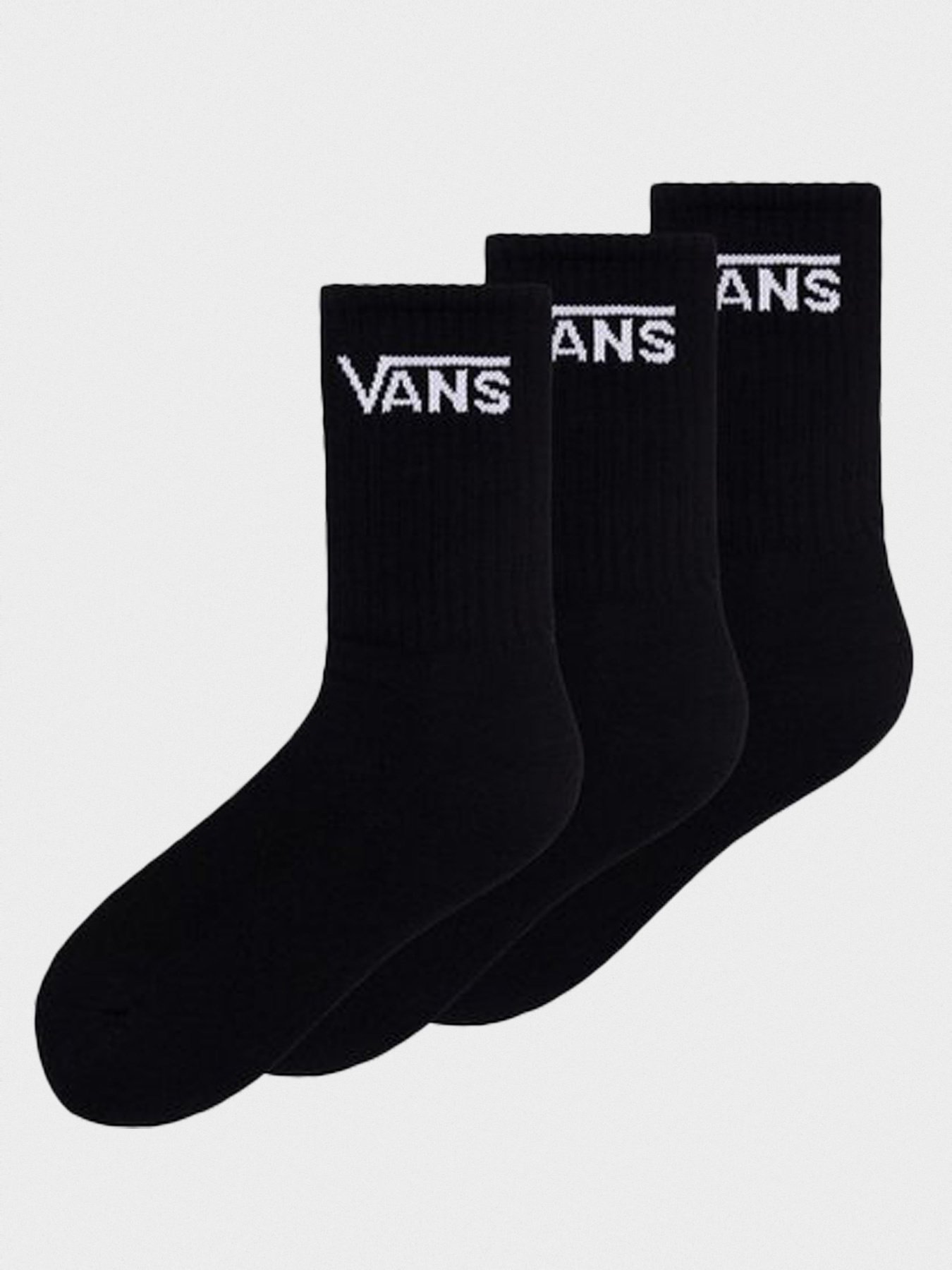 Шкарпетки Vans Kids Classic Crew 31,5 - 38 модель VN000XNQBLK1 Шкарпетки Vans Kids Classic Crew 31,5 - 38 модель VN000XNQBLK1 Фото