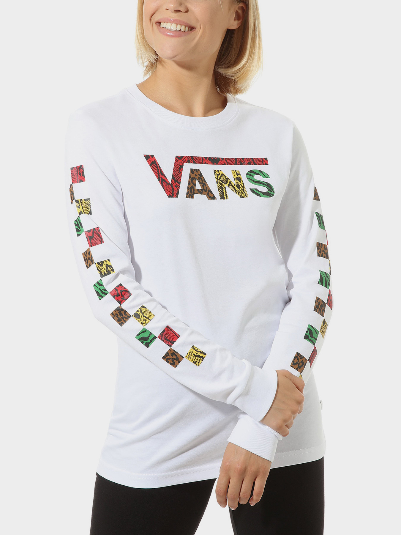 Реглан Vans JUNGLE CREEK модель VN0A4DOVWHT1 Фото