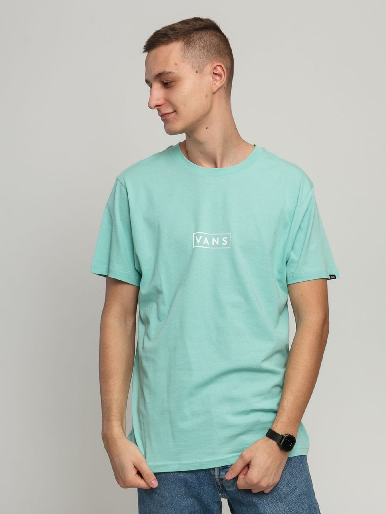 Футболки и поло Vans VANS EASY BOX SS модель VN0A3HRESR7 Фото