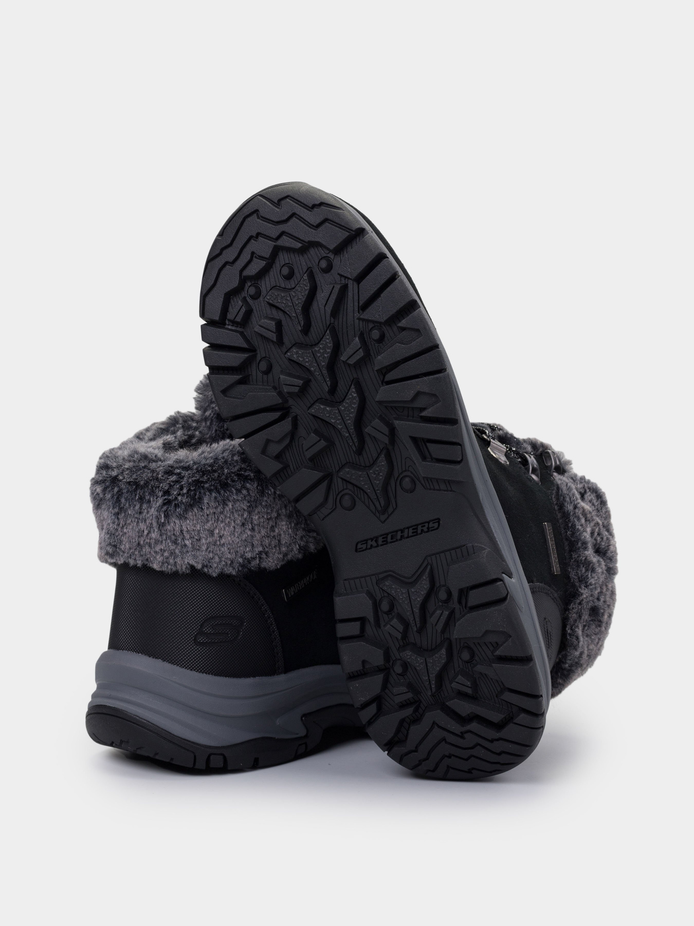 Ботинки Skechers Relaxed Fit® Trego - Falls Finest модель 167178 BLK Фото