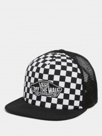 Кепка Vans CLASSIC PATCH TRUCKER PLUS BOY модель VN000XNT56M Фото