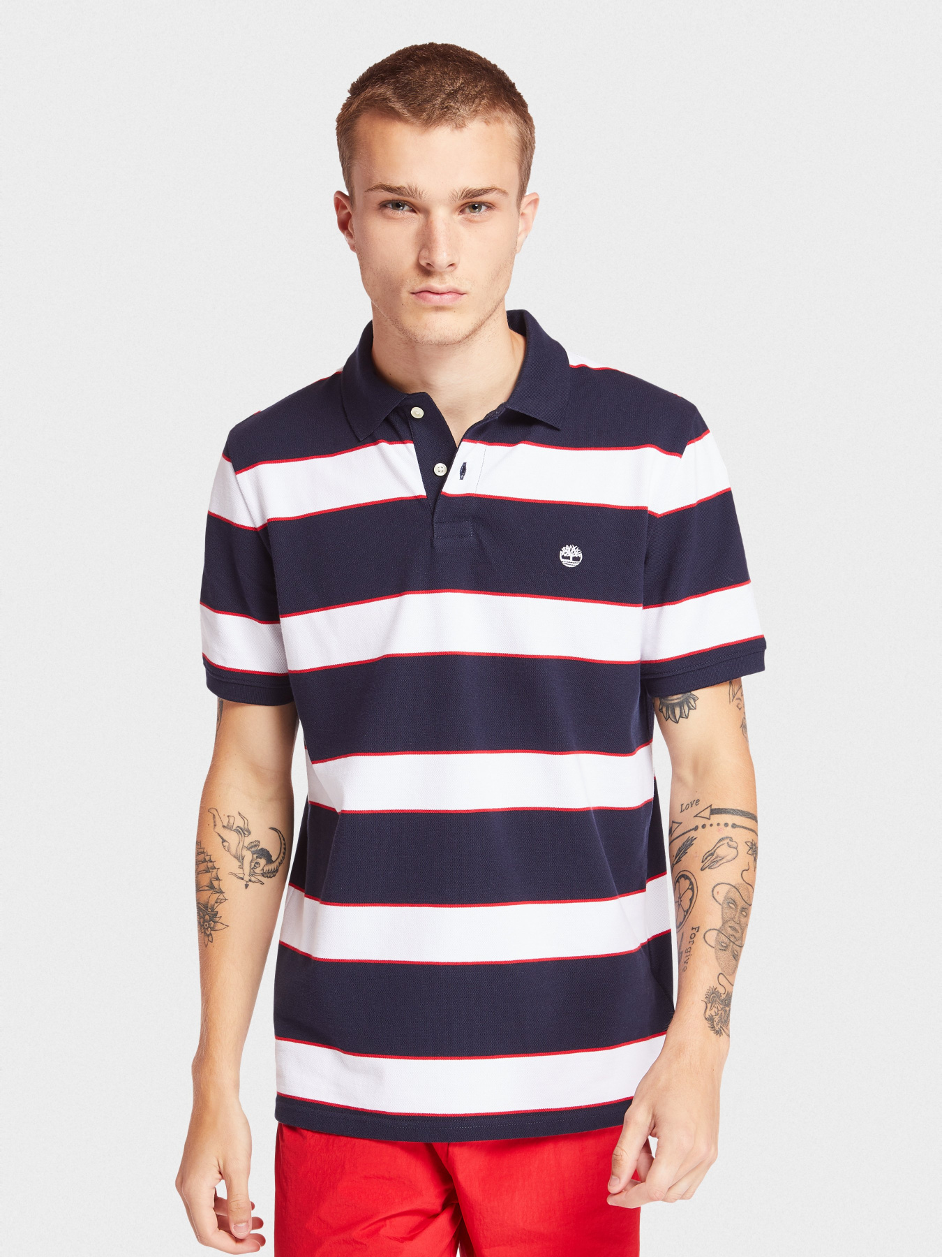 Поло з коротким рукавом Timberland Millers River модель TB0A1ZT5AB6 Фото