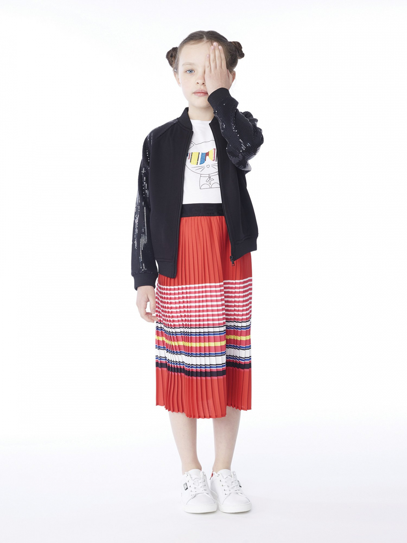 Юбки Karl Lagerfeld Kids модель Z13056/Z41 Фото
