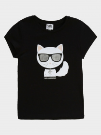 Футболки и поло Karl Lagerfeld Kids модель Z15221/09B Футболки и поло Karl Lagerfeld Kids модель Z15221/09B Фото