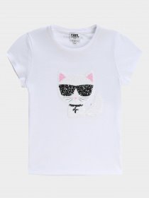 Футболки и поло Karl Lagerfeld Kids модель Z15233/10B Фото