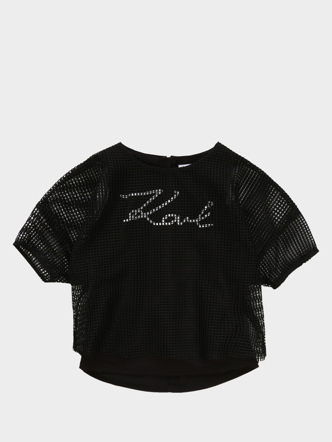 Блуза с коротким рукавом Karl Lagerfeld Kids модель Z15246/09B Фото