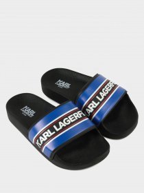 Шлепанцы Karl Lagerfeld Kids модель Z29021/M58 Фото