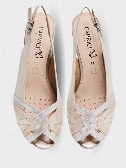 Босоніжки Caprice модель 29503-24-977 LT GOLD COMB — фото 4 - INTERTOP
