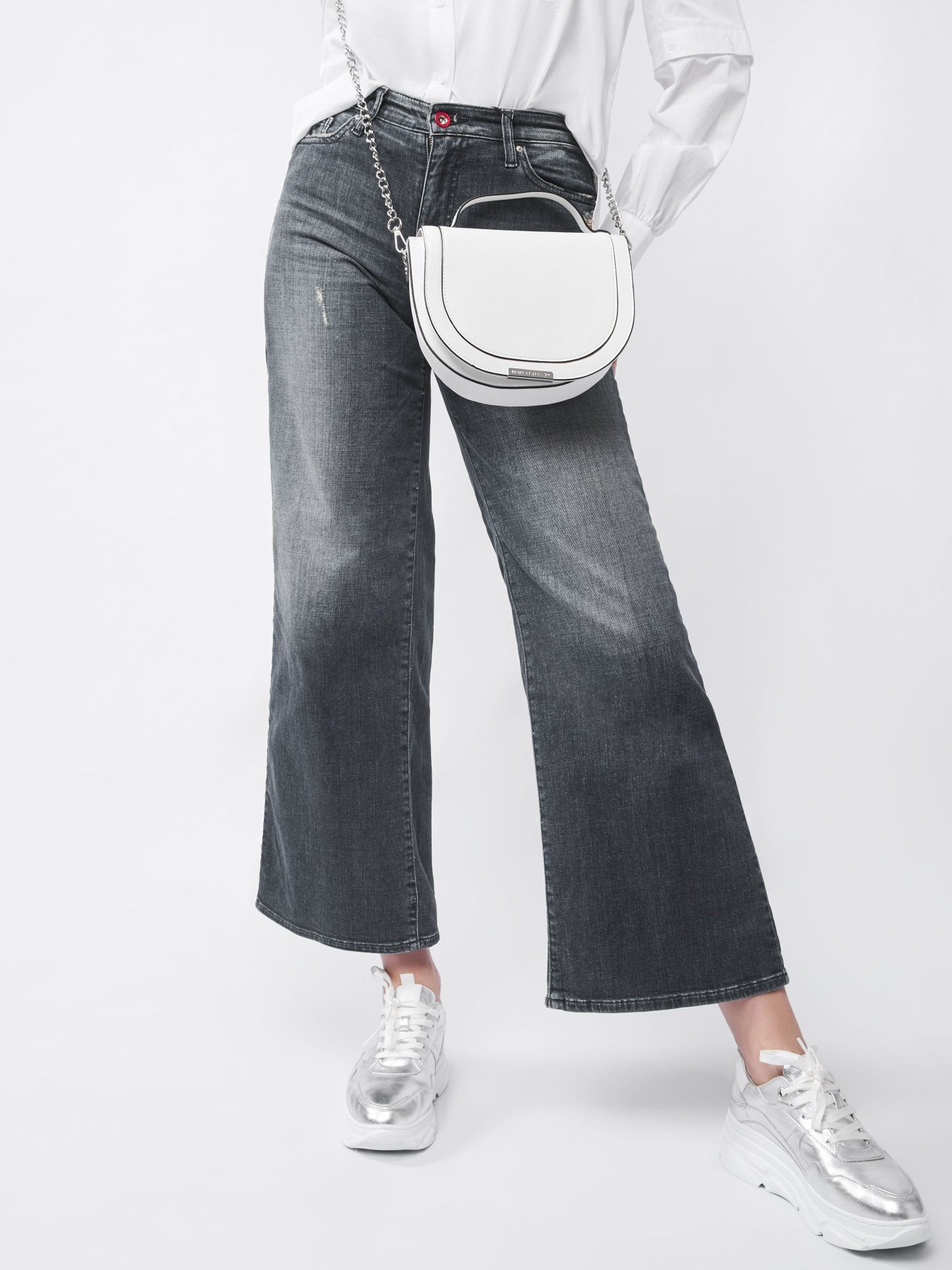 Кросс-боди Marco Tozzi модель 61011-24-110 white/black Фото