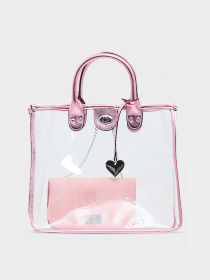 Шопер Marco Tozzi модель 2-2-61032-24-592 rose metallic Фото