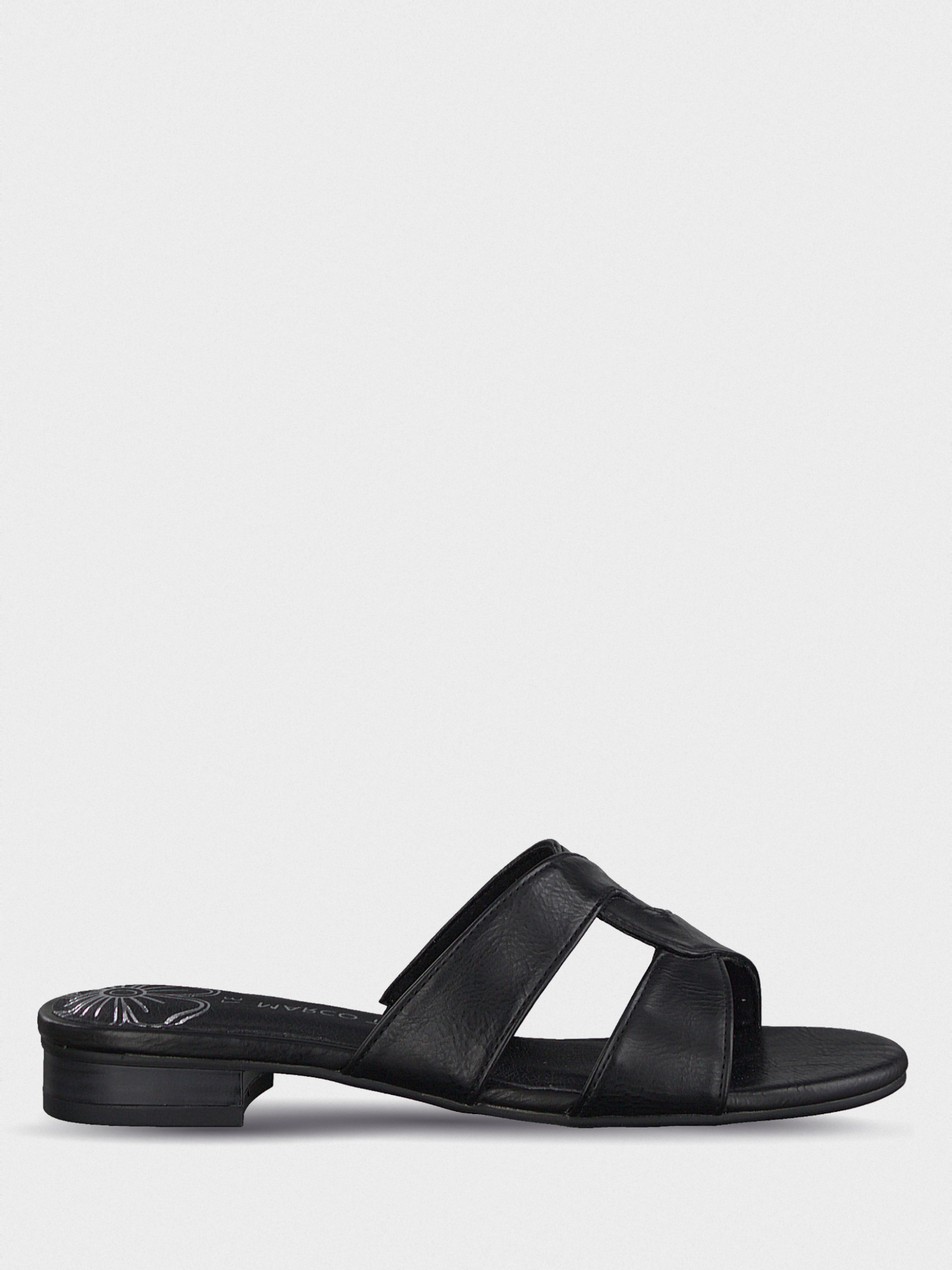 Шльопанці Marco Tozzi модель 27129-24-002 BLACK ANTIC Фото