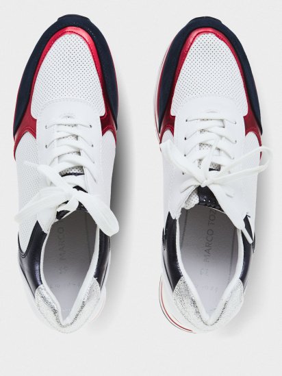 Кросівки Marco Tozzi модель 23700-34-128 WHITE/NAVY M. — фото 4 - INTERTOP