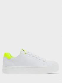 Кеды низкие Marco Tozzi модель 23764-34-132 WHITE/NEON YEL Фото
