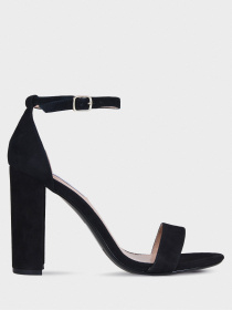 Босоножки Steve Madden модель SM11000008 BLACK SUEDE Фото