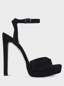 Босоніжки Steve Madden модель SM11000933 BLACK SUEDE Фото