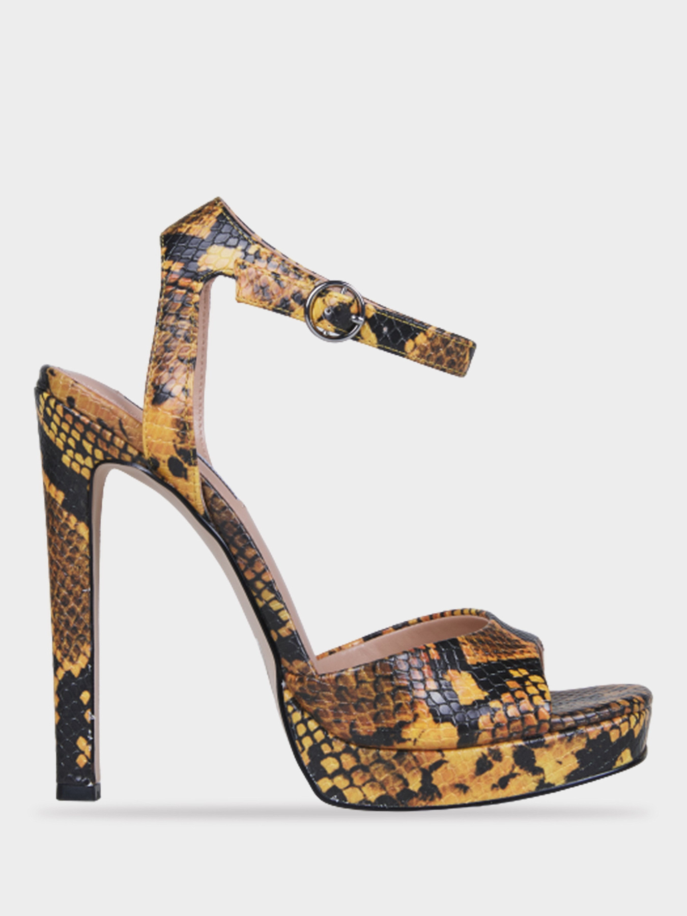 Босоножки Steve Madden Luv модель SM11000933 YLW  SNAKE Фото