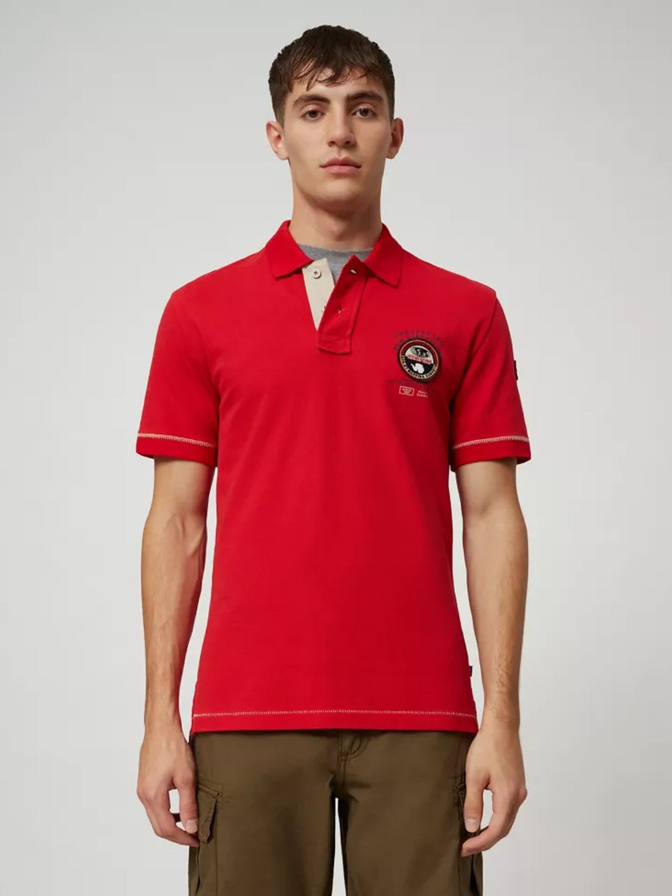 Поло Napapijri Elice модель NP0A4E2OR471 Фото