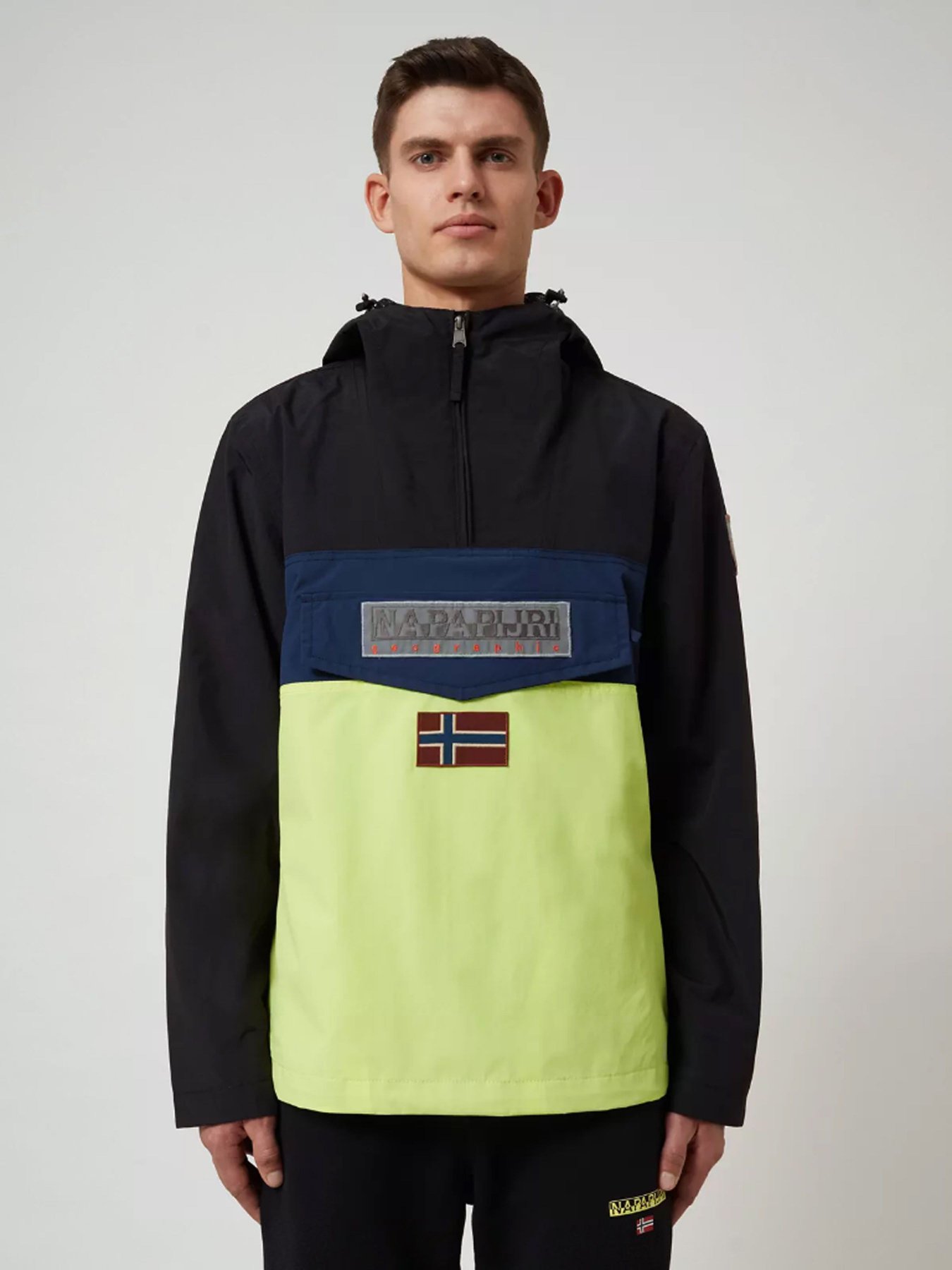 Анорак Napapijri RAINFOREST S BLOCK модель NP0A4E5DYA41 Фото