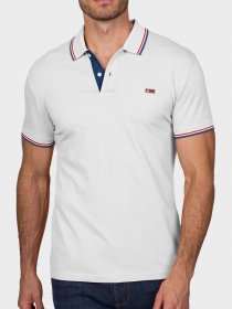 Поло с коротким рукавом Napapijri TALY STRIPE 3 модель NP0A4EGF0021 Фото