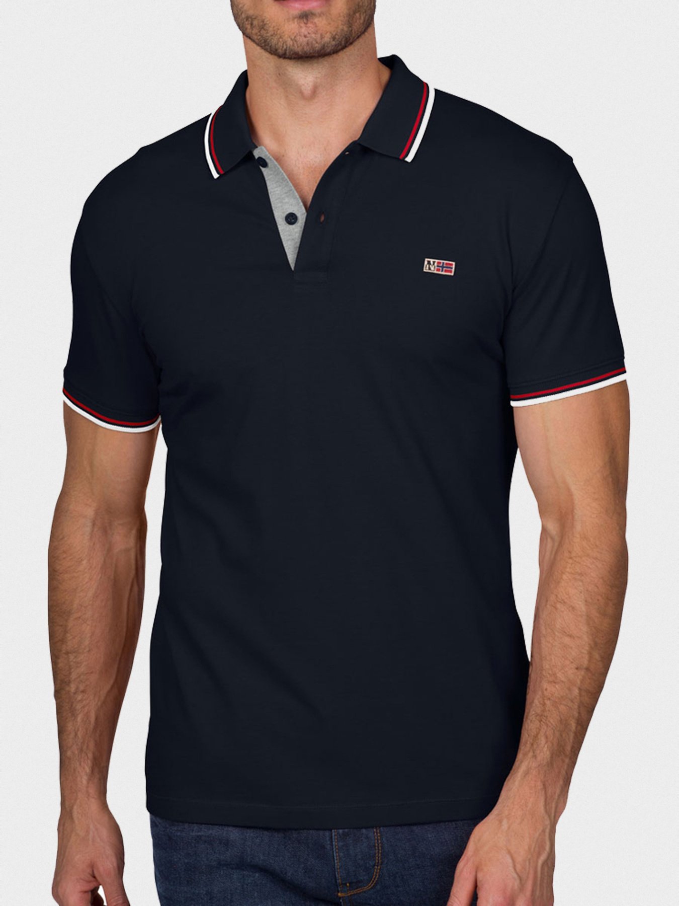 Поло з коротким рукавом Napapijri TALY STRIPE 3 модель NP0A4EGF1761 Фото