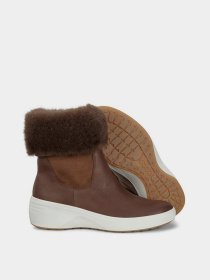 Ботинки ECCO Soft 7 Wedge Tred модель 42081359714 Ботинки ECCO Soft 7 Wedge Tred модель 42081359714 Фото