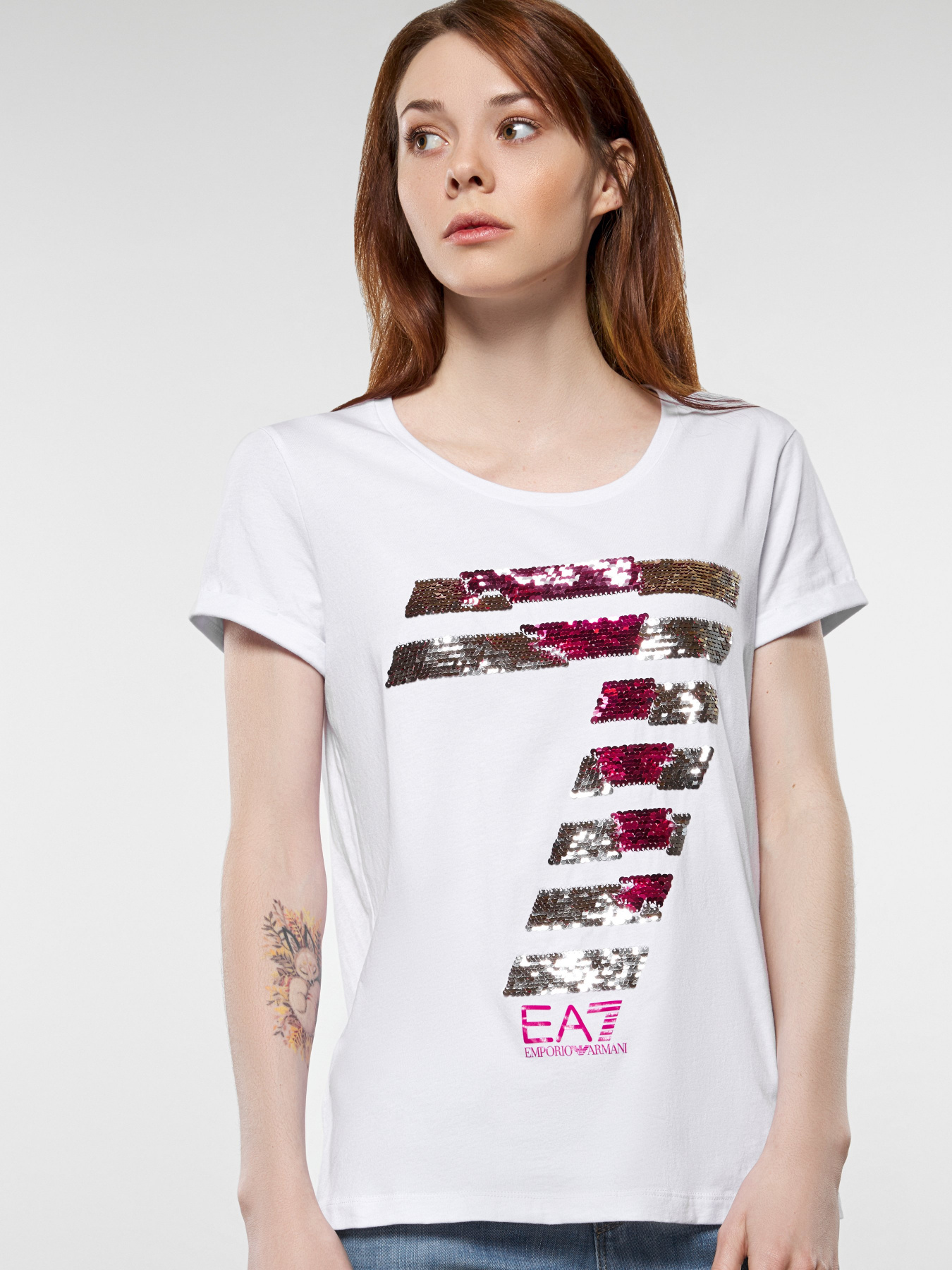 Футболка EA7 модель 3HTT41-TJ12Z-1100 Фото