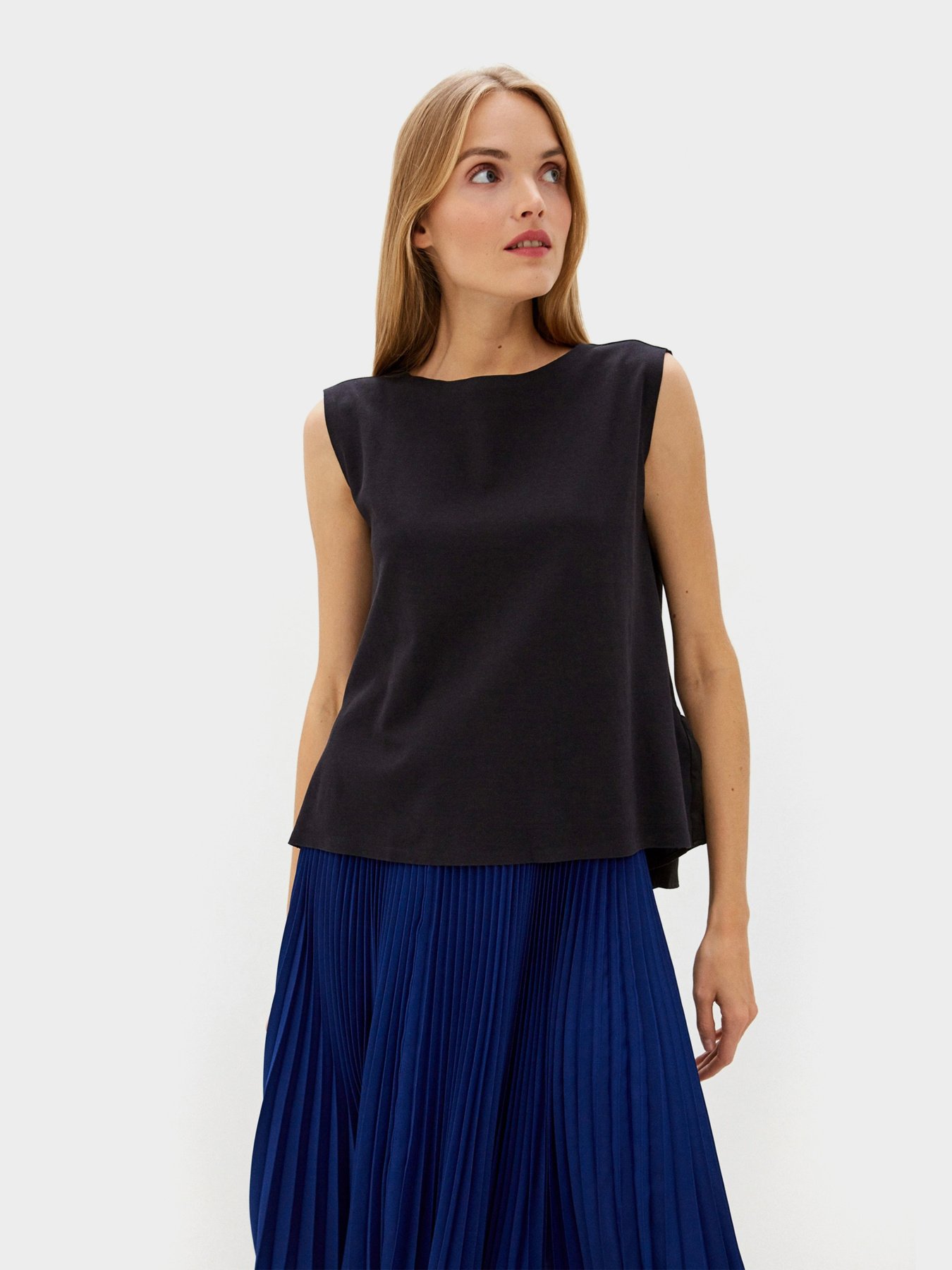 Блуза с коротким рукавом Emporio Armani модель 3H2K7B-2J56Z-0999 Фото