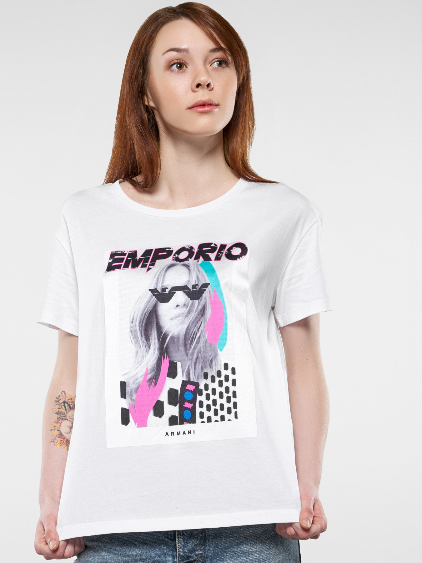 Футболка Emporio Armani модель 3H2T7M-2J53Z-0100 Фото