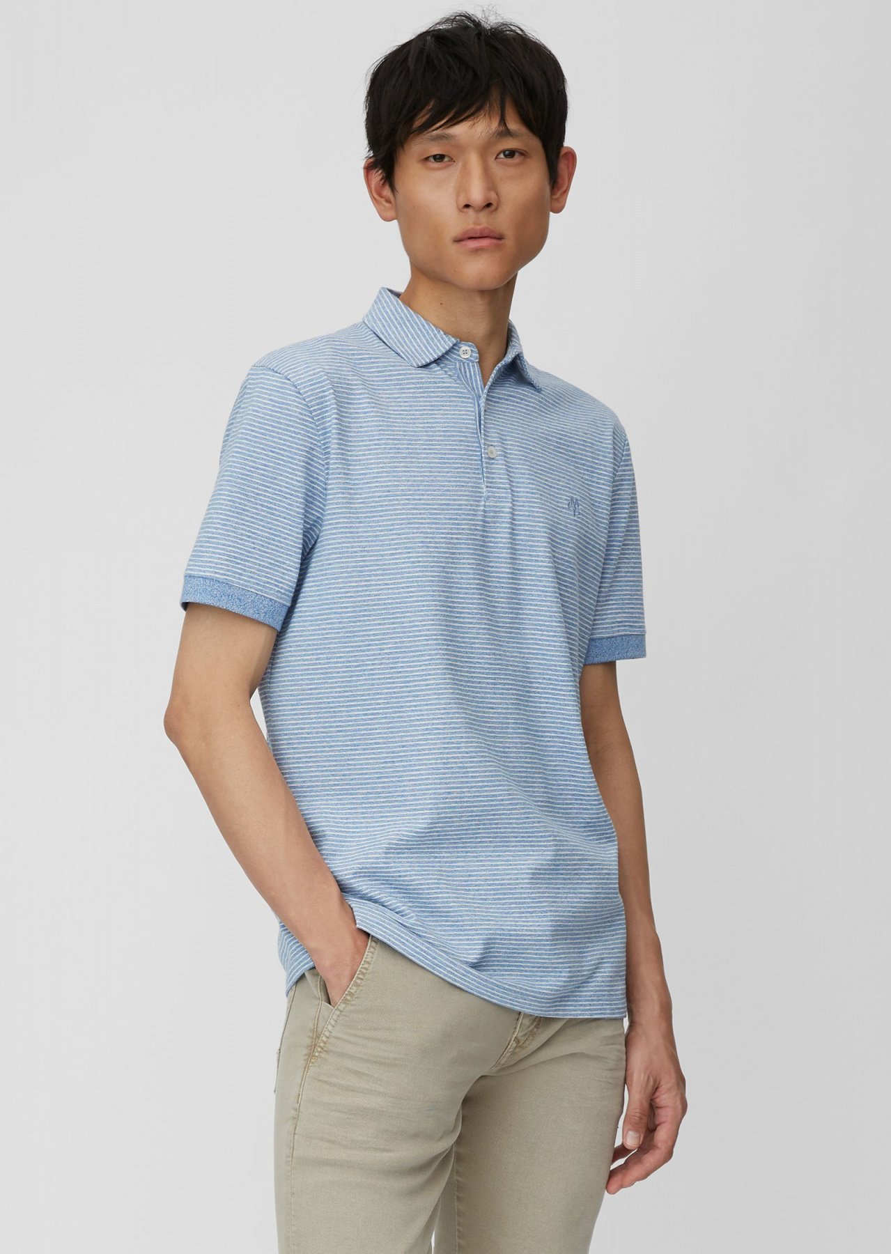 Поло с коротким рукавом Marc O’Polo модель 022216953042-T83 Фото