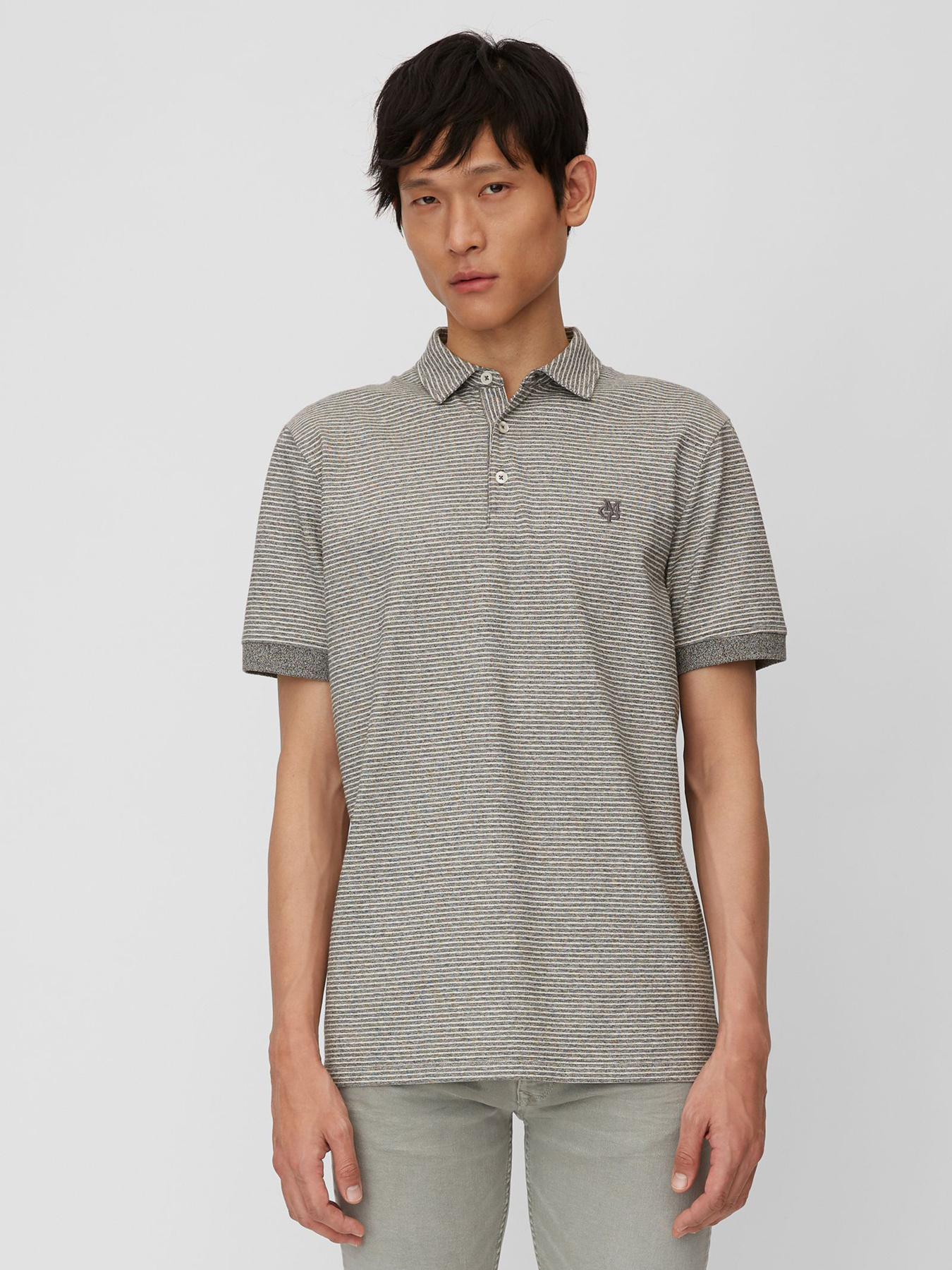 Поло з коротким рукавом Marc O’Polo модель 022216953042-T90 Фото