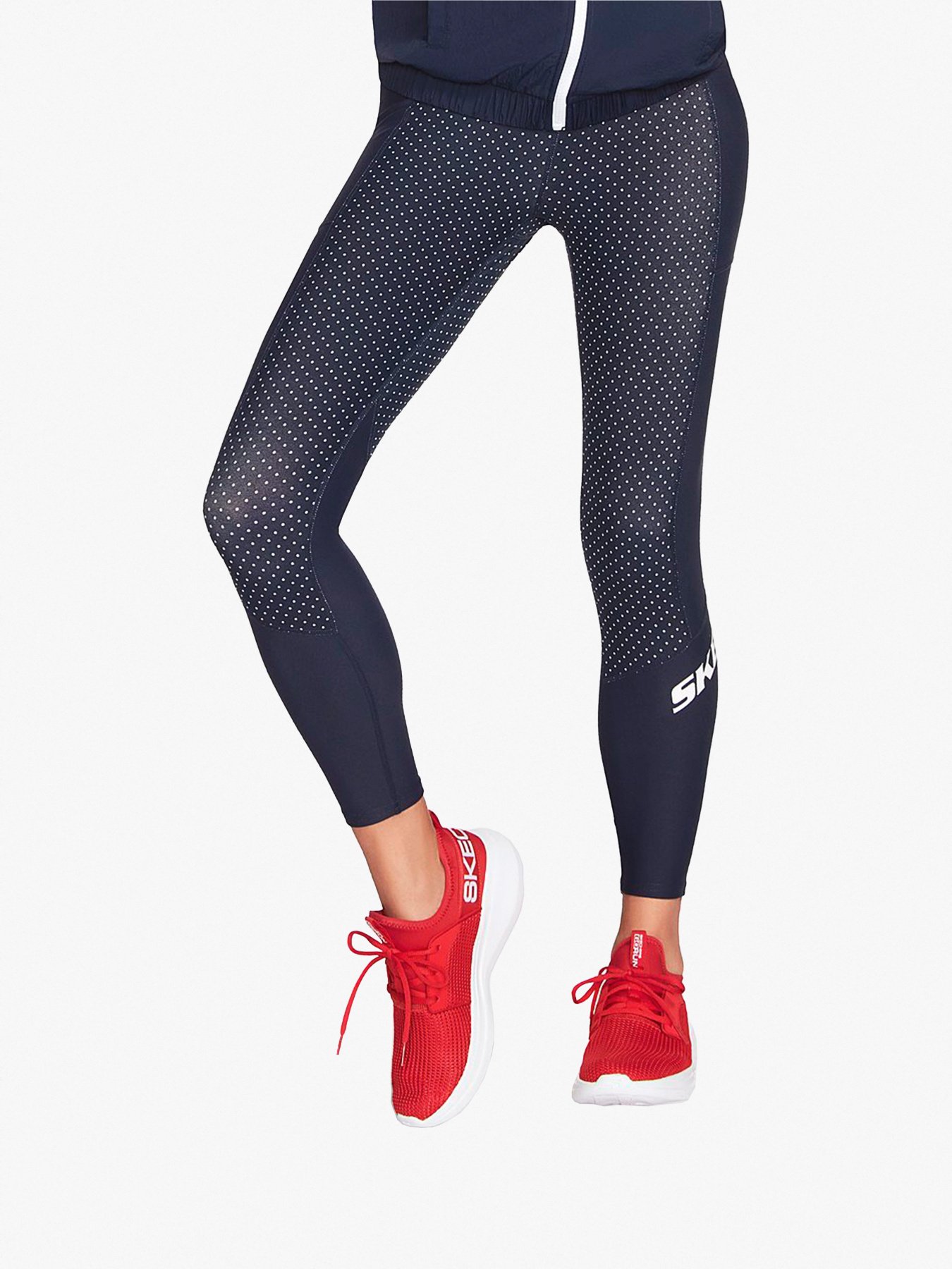 Леггинсы спортивные Skechers Freedom модель W2LG79 NVY Фото