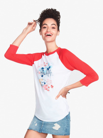 Лонгслів Skechers BOBS Sketch Dog Baseball модель BW2LT29 RED Лонгслів Skechers BOBS Sketch Dog Baseball модель BW2LT29 RED Фото