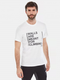 Футболки и поло The North Face Walls Are Meant For Climbing модель NF0A3S3SFN41 Фото