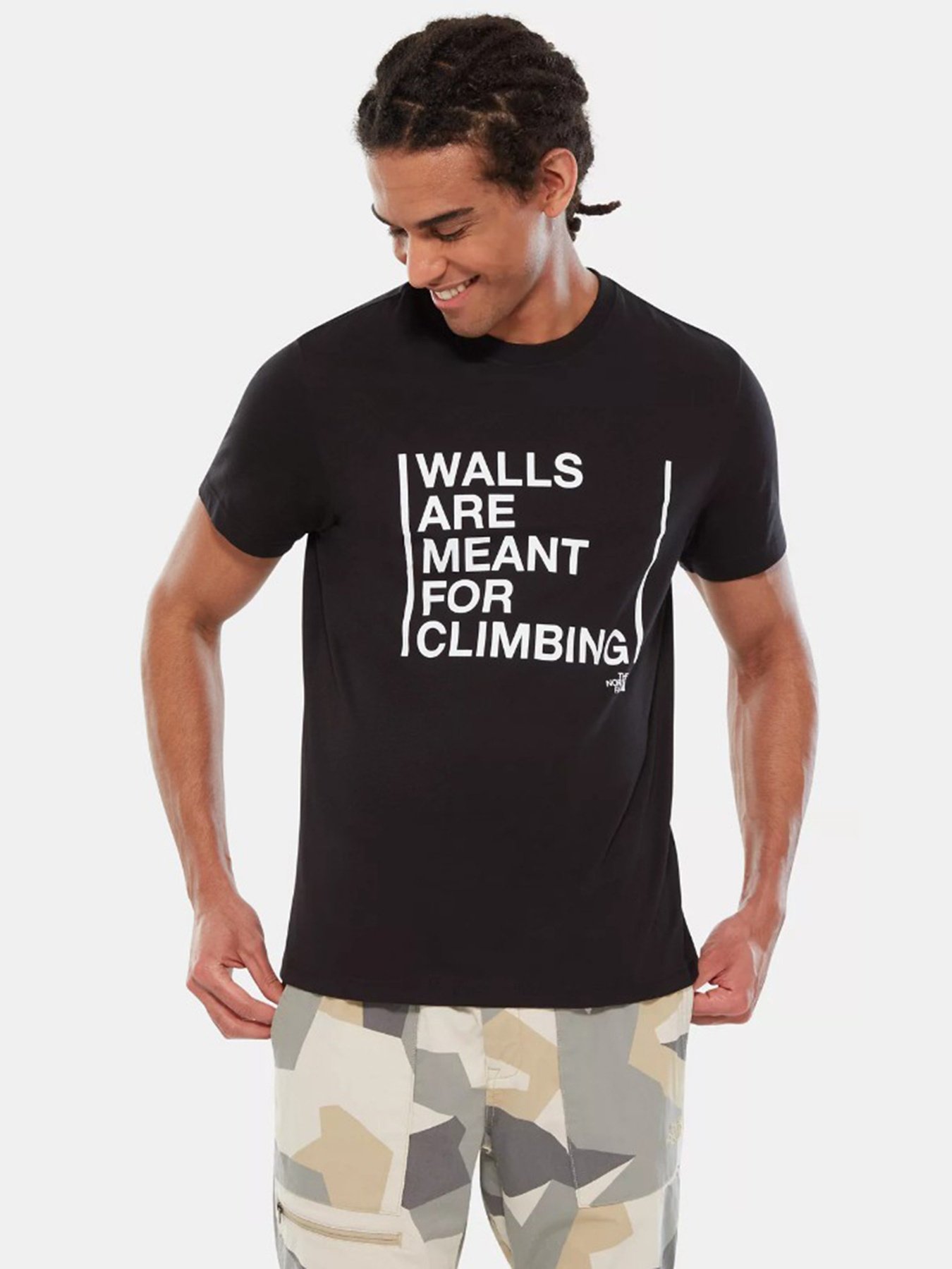 Футболки і поло The North Face Walls Are Meant For Climbing модель NF0A3S3SJK31 Фото