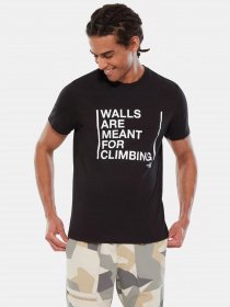 Футболки и поло The North Face Walls Are Meant For Climbing модель NF0A3S3SJK31 Фото