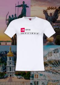 Футболка The North Face GPS Kyiv модель NF0A55B7FN41 Фото