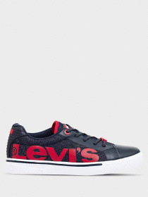 Кеди низькі Levi's модель VFUT0050T NAVY DENIM 0603 Фото